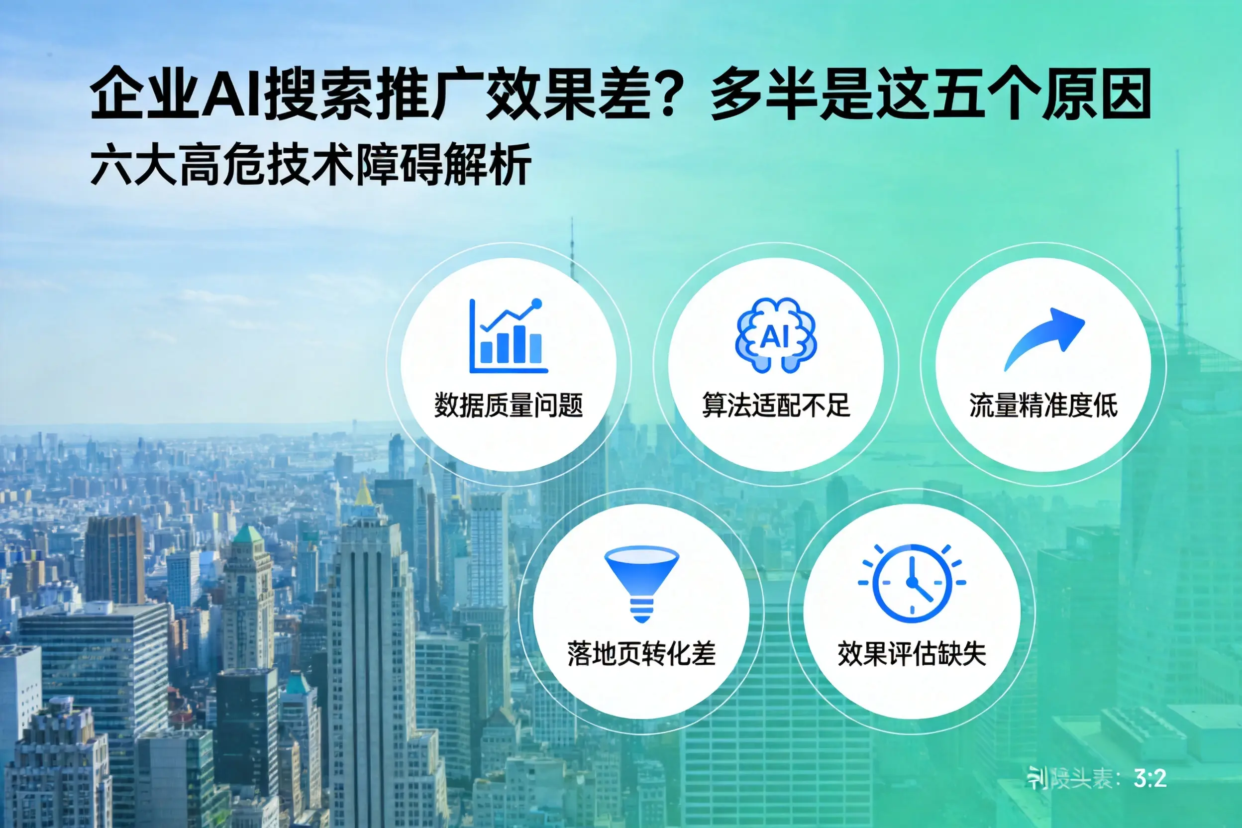 惠来企业AI搜索推广效果差？多半是这五个原因